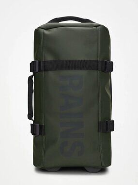 Rains Texel Cabin Bag Green | Waterproof Carry-On Travel Luggage